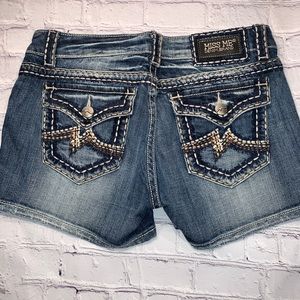 NWOT MISS ME Irene Denim Shorts